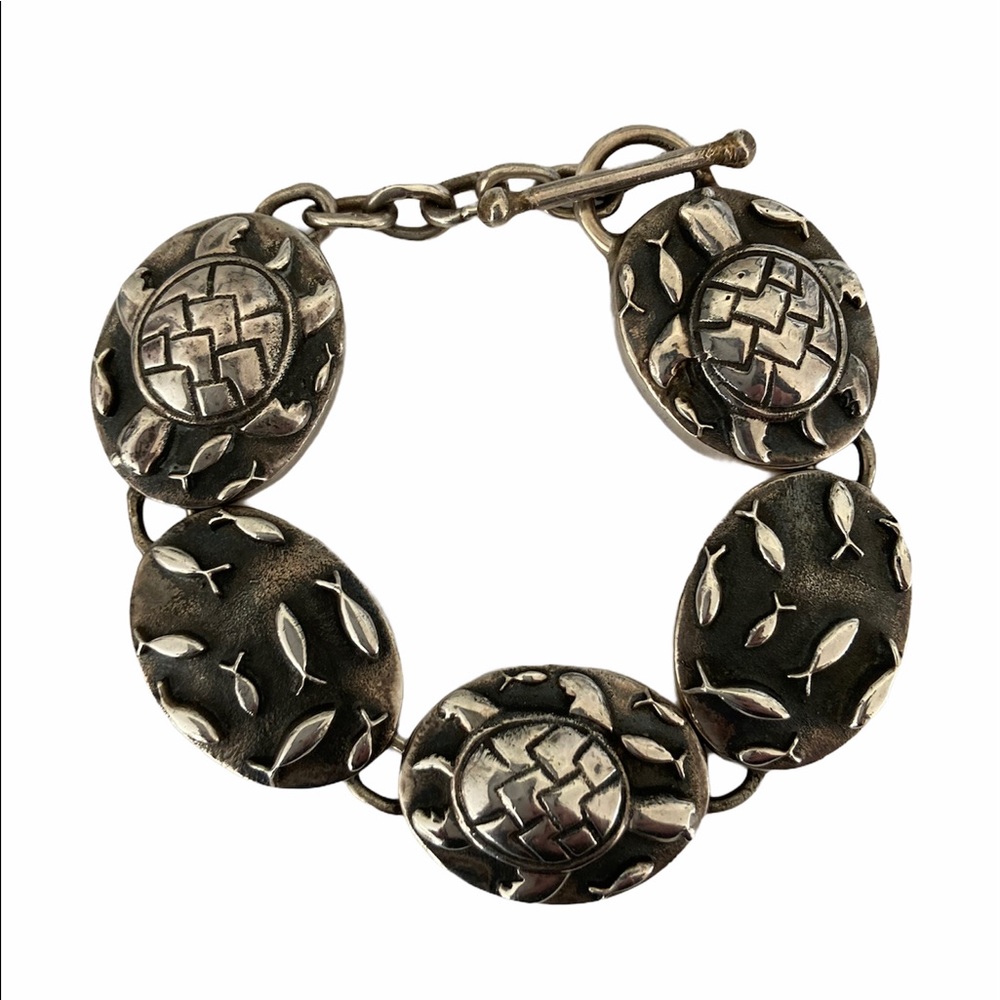 Signed Emilia Castillo Sterling Bracelet
